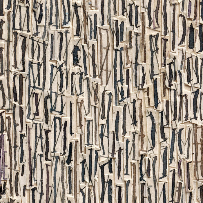 A4 Sample Black Stripes Remixed Wallpaper by Arthur Slenk