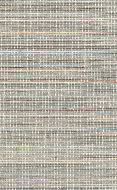 Abaca Natural Fibre Wallpaper - Noonlight Silver