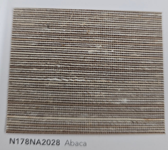 Abaca Natural Fibre Wallpaper - Truffle Brown