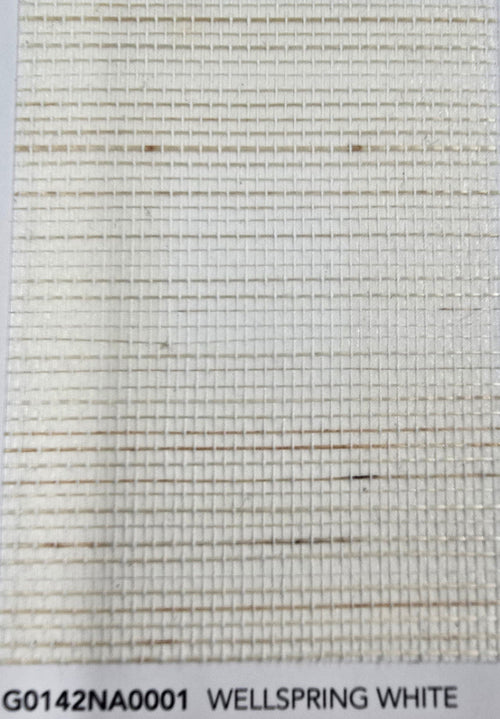 Abaca Natural Fibre Wallpaper - Wellspring White