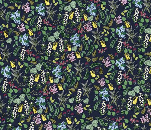 Abel Tasman - Dark Blue - Custom Sized Wallpaper Mural (per m2) (Copy)
