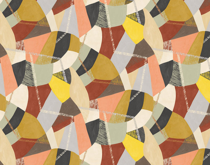 Abstract Geo Wallpaper - Cinnamon