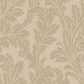 Acanthus Textured Wallpaper - Taupe