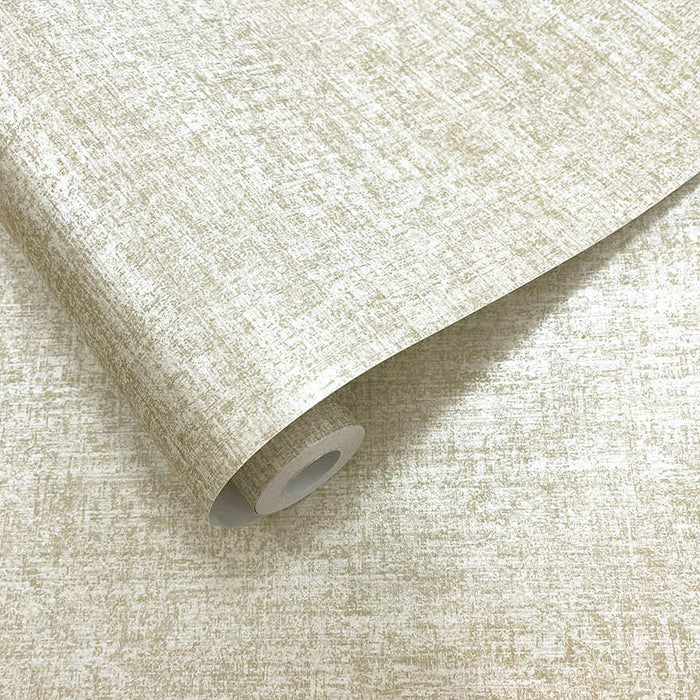 Roll of Ajanta wallpaper in Cream