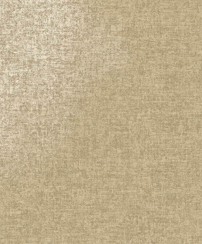 Ajanta wallpaper in Taupe, showing a mottled linen-textured beige finish