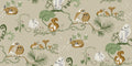 Alice - Custom Sized Wallpaper Mural (per m2) - Beige
