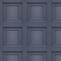 Amara Wood Panel Vinyl Wallpaper - Navy Blue