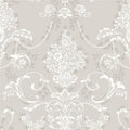 Amelie Damask Wallpaper - Mushroom