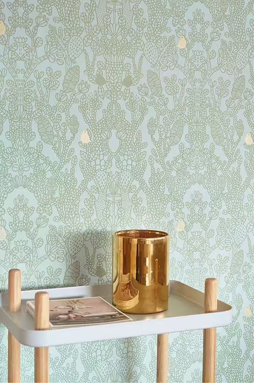 Amelie Wallpaper - Green