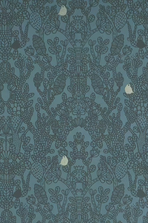Amelie Wallpaper - Petrol