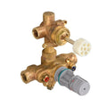 American Standard R522R522 1/2-Inch 2-Handle Shower Theromstat Rough Valve with Built-In-2-Way Diverter