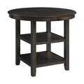 Amherst Brown Counter Height Dining Table - Adams Furniture