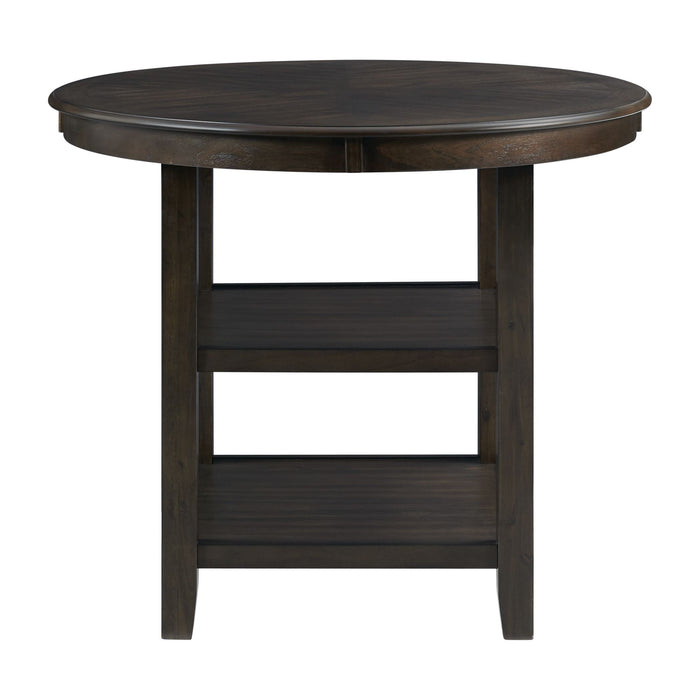 Amherst Brown Counter Height Dining Table - Adams Furniture