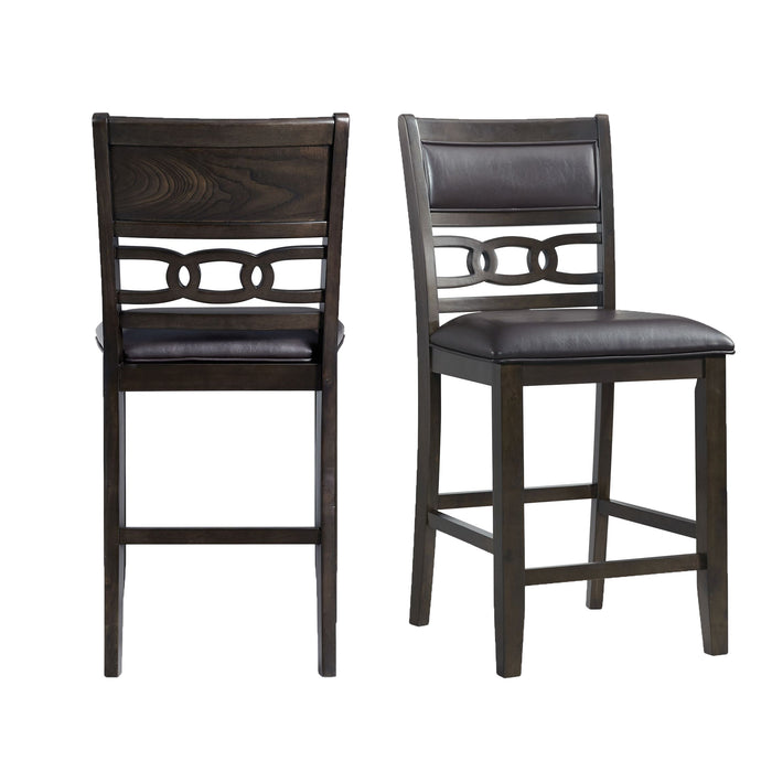 Amherst Brown Counter Stool (Set of 2) - Adams Furniture