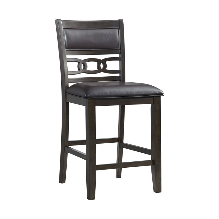Amherst Brown Counter Stool (Set of 2) - Adams Furniture