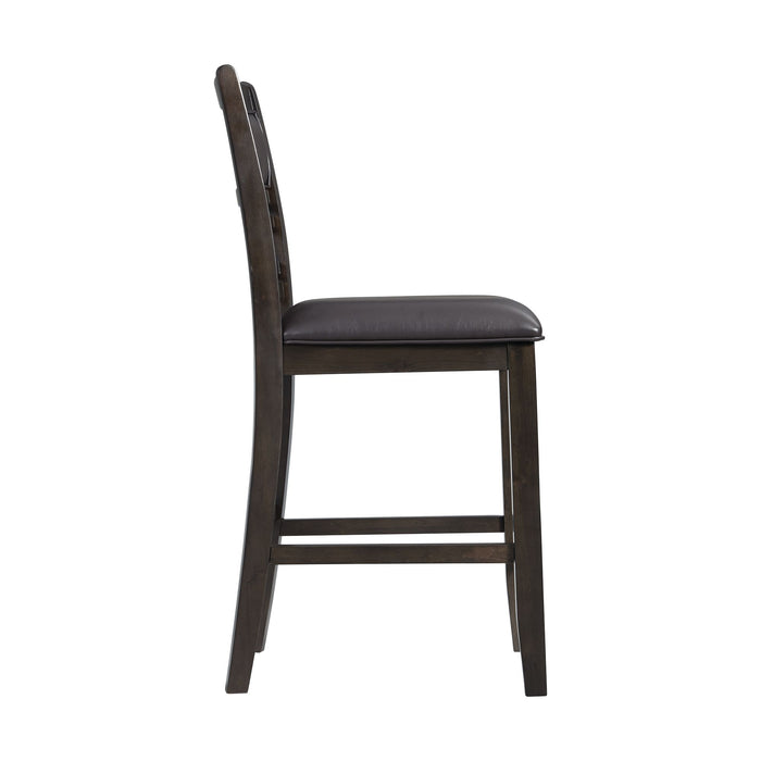 Amherst Brown Counter Stool (Set of 2) - Adams Furniture