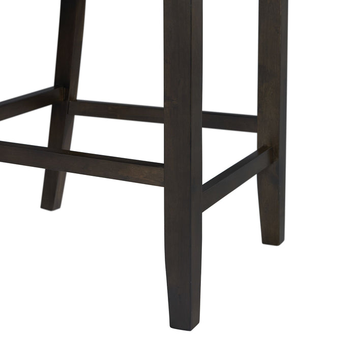 Amherst Brown Counter Stool (Set of 2) - Adams Furniture