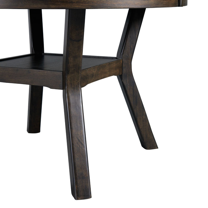 Amherst Brown Dining Table - Adams Furniture