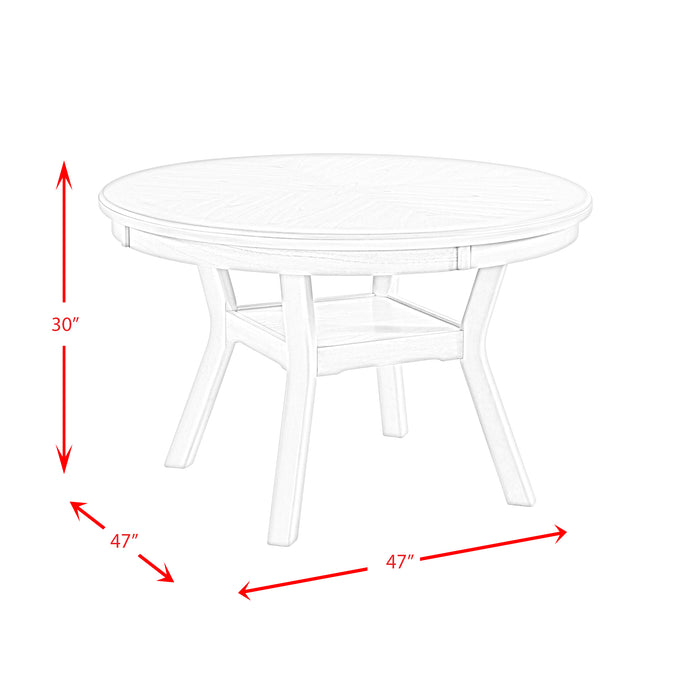 Amherst Brown Dining Table - Adams Furniture
