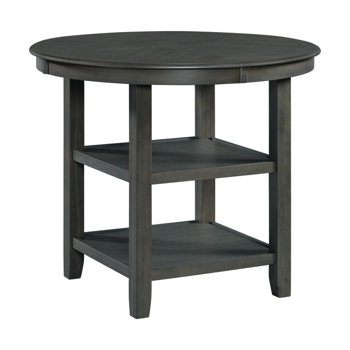 Amherst Grey Counter Height Dining Table - Adams Furniture