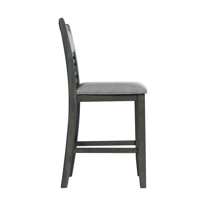Amherst Grey Counter Stool (Set of 2) - Adams Furniture