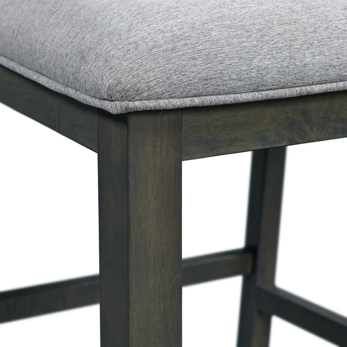 Amherst Grey Counter Stool (Set of 2) - Adams Furniture