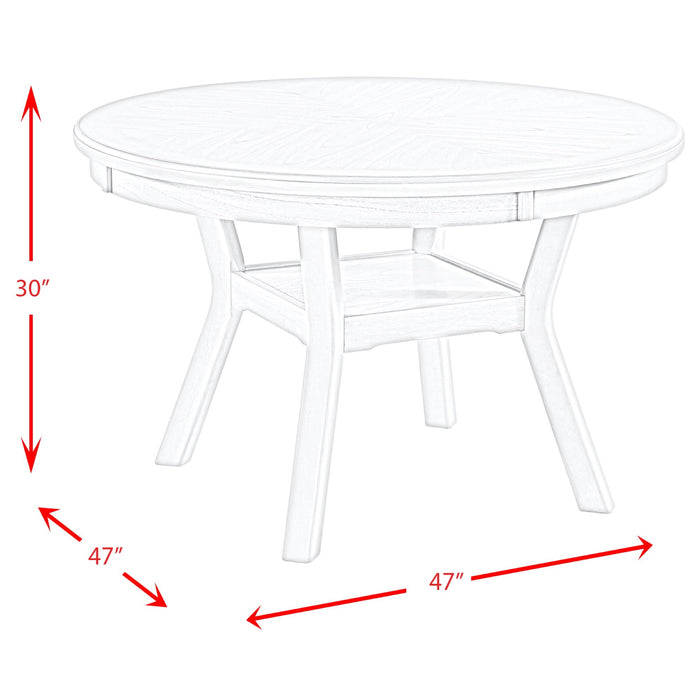 Amherst Grey Dining Table - Adams Furniture