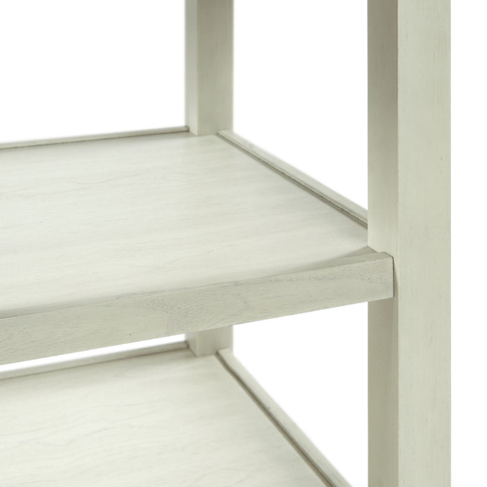 Amherst White Counter Height Dining Table - Adams Furniture
