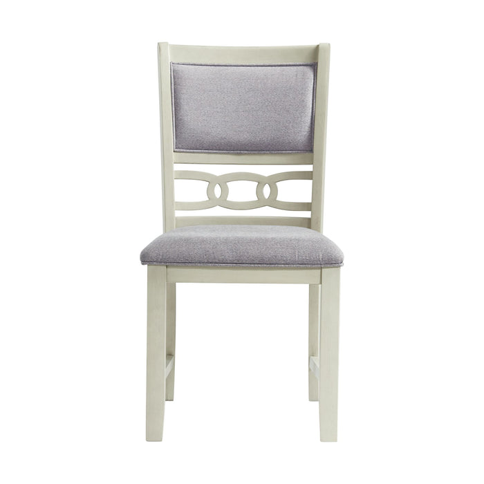 Amherst White Dining Chair (Set of 2) - Adams Furniture