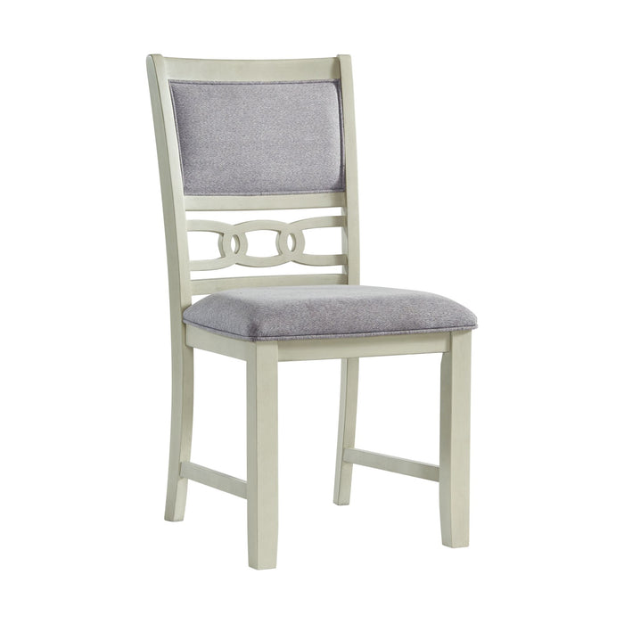 Amherst White Dining Chair (Set of 2) - Adams Furniture
