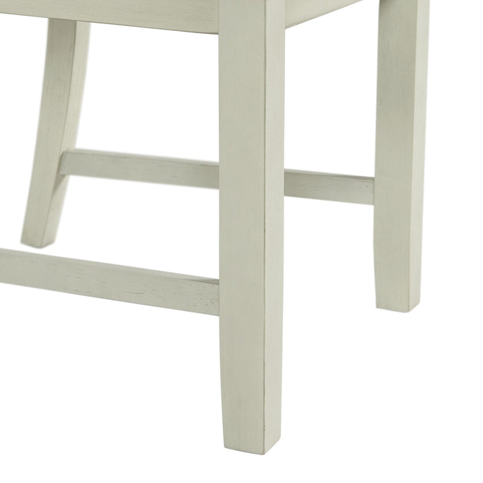 Amherst White Dining Chair (Set of 2) - Adams Furniture