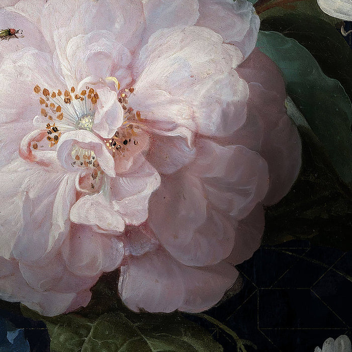 Amsterdam Flowers - Custom Sized Wallpaper Mural (per m2)
