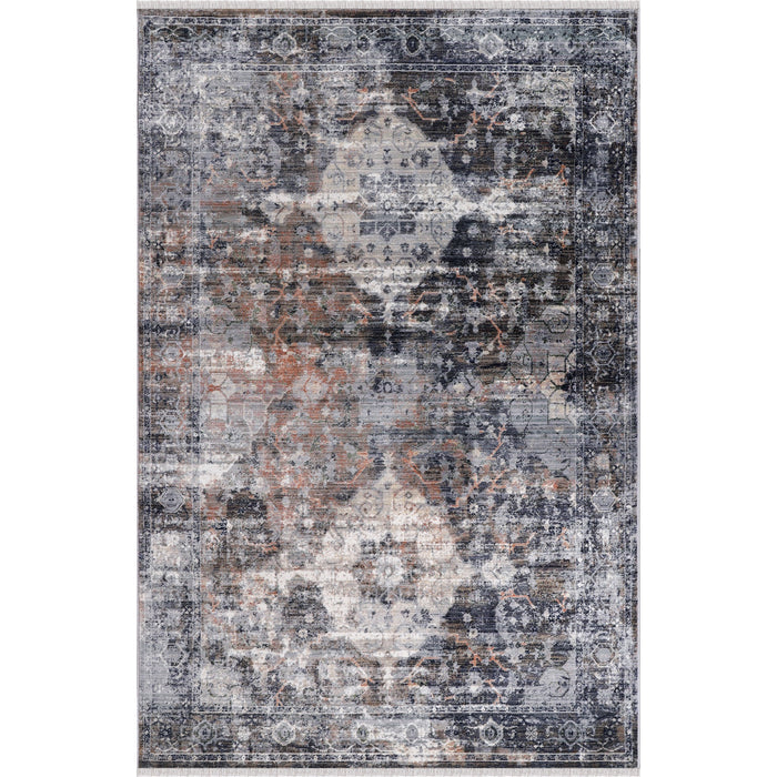 Ana 5x8 Multi-Color Area Rug - Adams Furniture