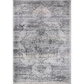 Angel 5x7 Grey/Cream Area Rug - Adams Furniture