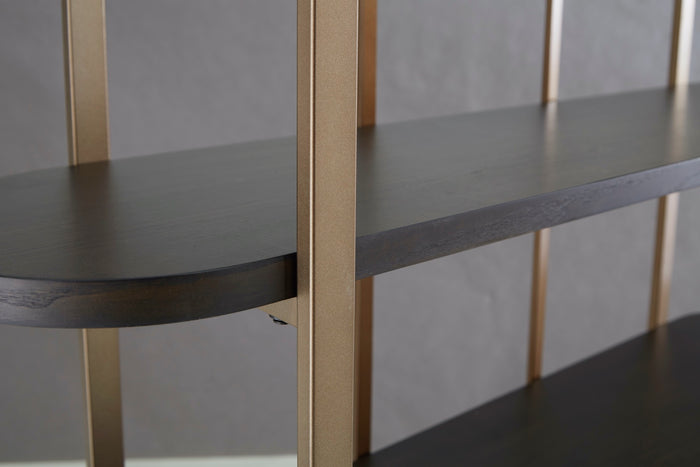 Antique Gold Bookcase - Adams Furniture