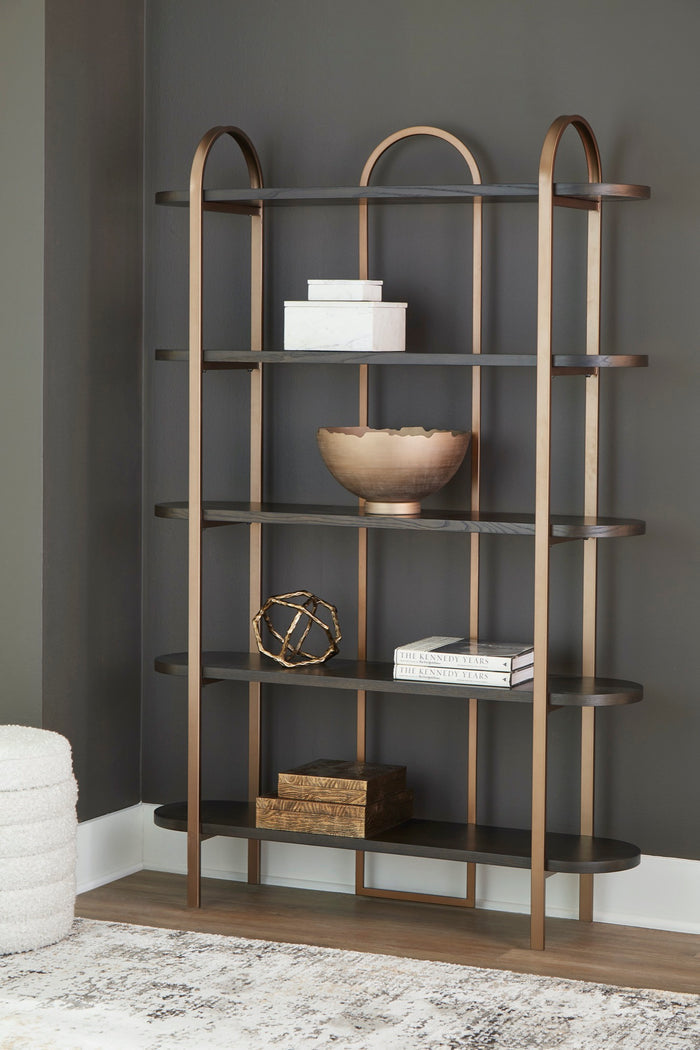 Antique Gold Bookcase - Adams Furniture