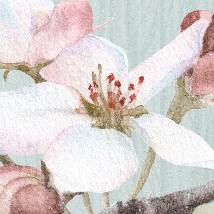 Apple Blossom - Custom Sized Wallpaper Mural (per m2)