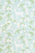 Apple Garden Wallpaper - Turquoise