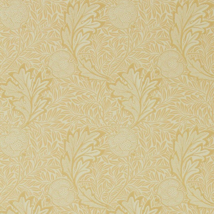 Apple Wallpaper - William Morris - Honey Gold