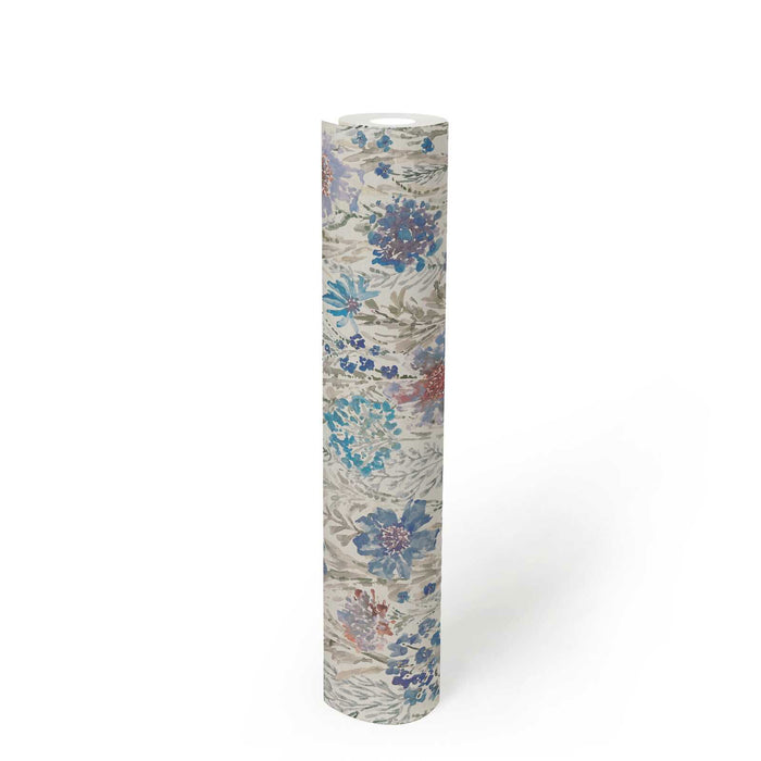 Aquarell Dreams Wallpaper - Blue