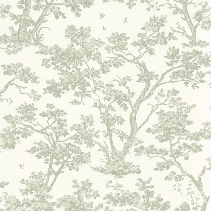 Arbre - Magical Forest Wallpaper - Almond
