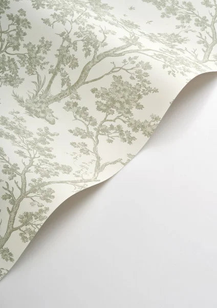 Arbre - Magical Forest Wallpaper - Almond