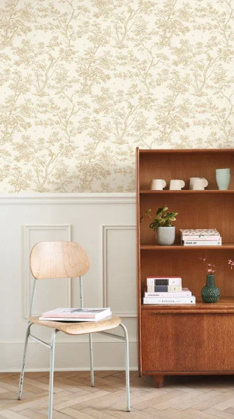 Arbre - Magical Forest Wallpaper - Beige Iin