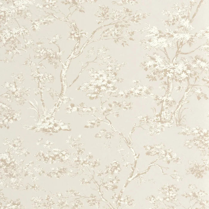 Arbre - Magical Forest Wallpaper - Beige