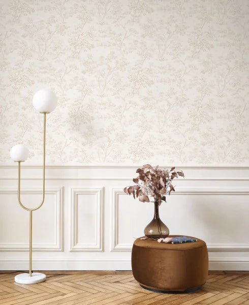 Arbre - Magical Forest Wallpaper - Beige
