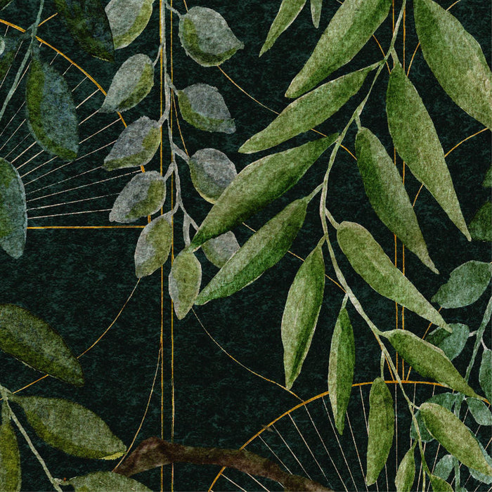 Art Deco Jungle Wallpaper Mural by UON for NLXL - (per m2)