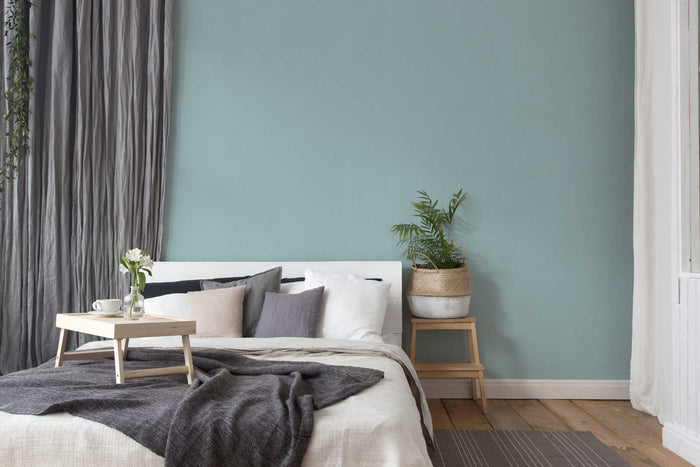 Art of Eden Plain Coordinate Wallpaper - Baby Blue