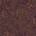 Artichoke Wallpaper - William Morris - Wine