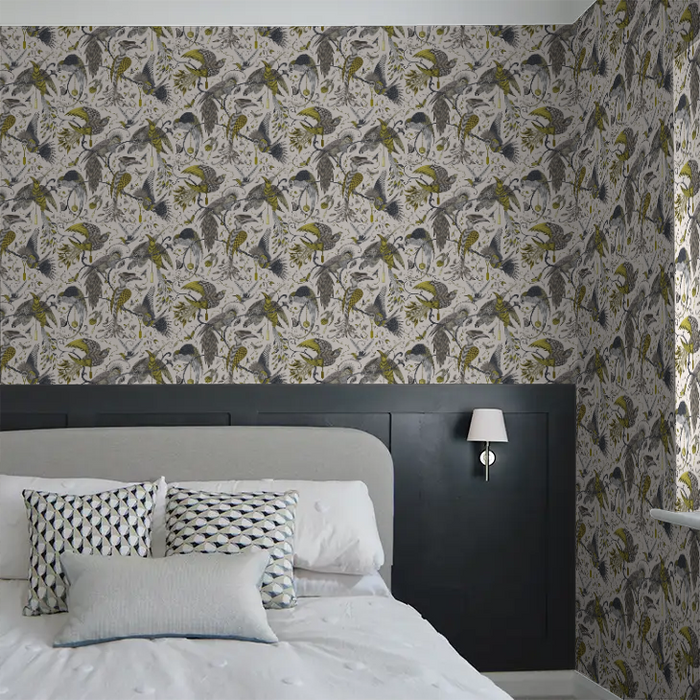 Audubon by Emma J Shipley Wallpaper - Gold