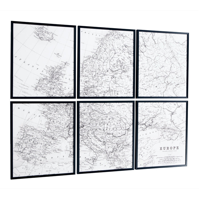 Avanworth Wall Art (Set of 6) - Adams Furniture